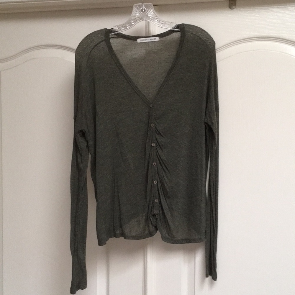 Foreign Exchange Long Sleeve Top
